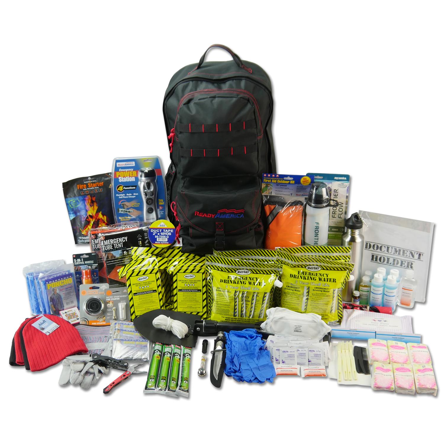 Survival Backpack Full of Gear - ISOP Canada