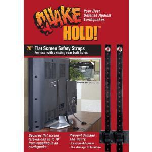 Universal Flat Screen Safety Strap – QuakeHOLD!
